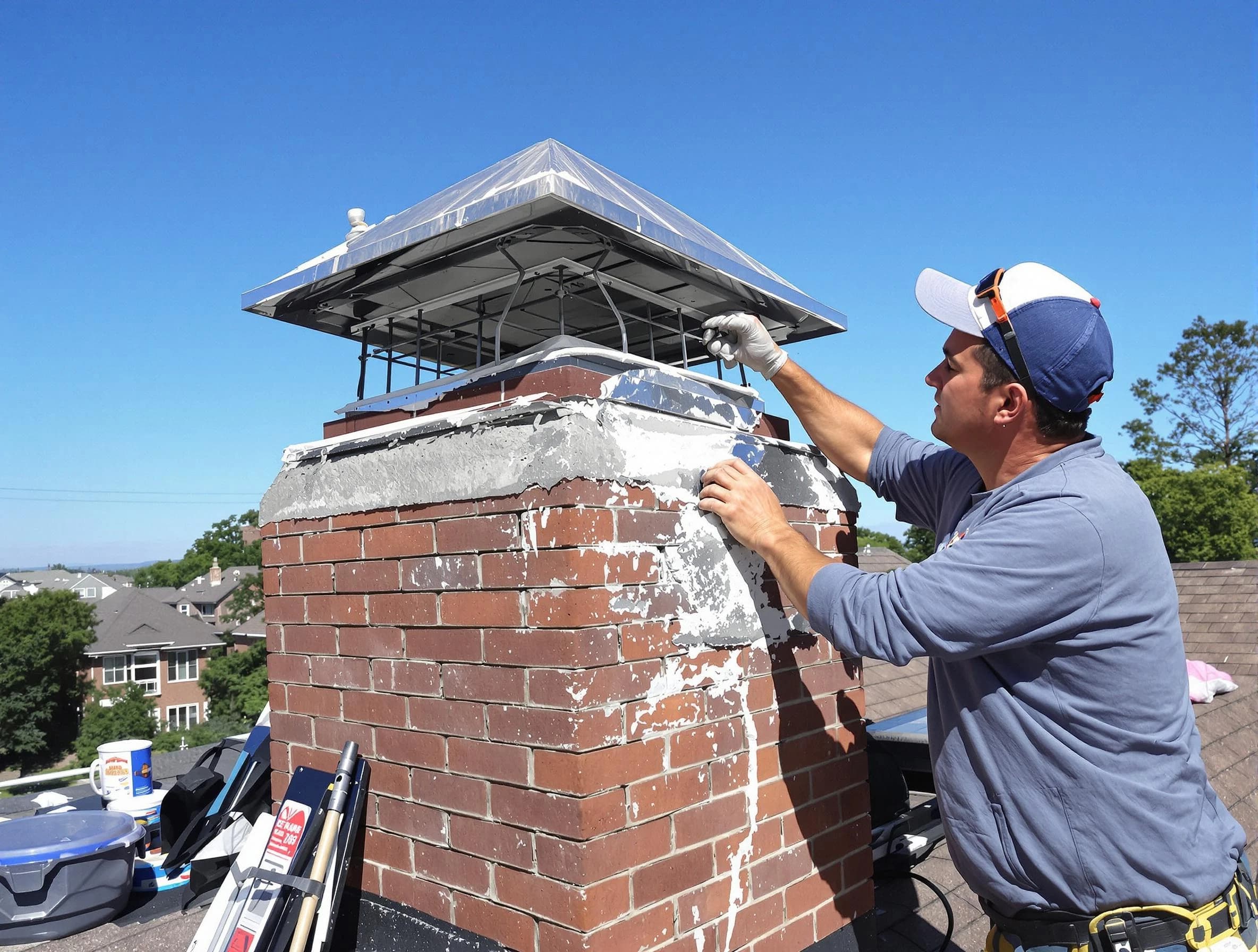 Chimney Crown Services service in Dickson, TN